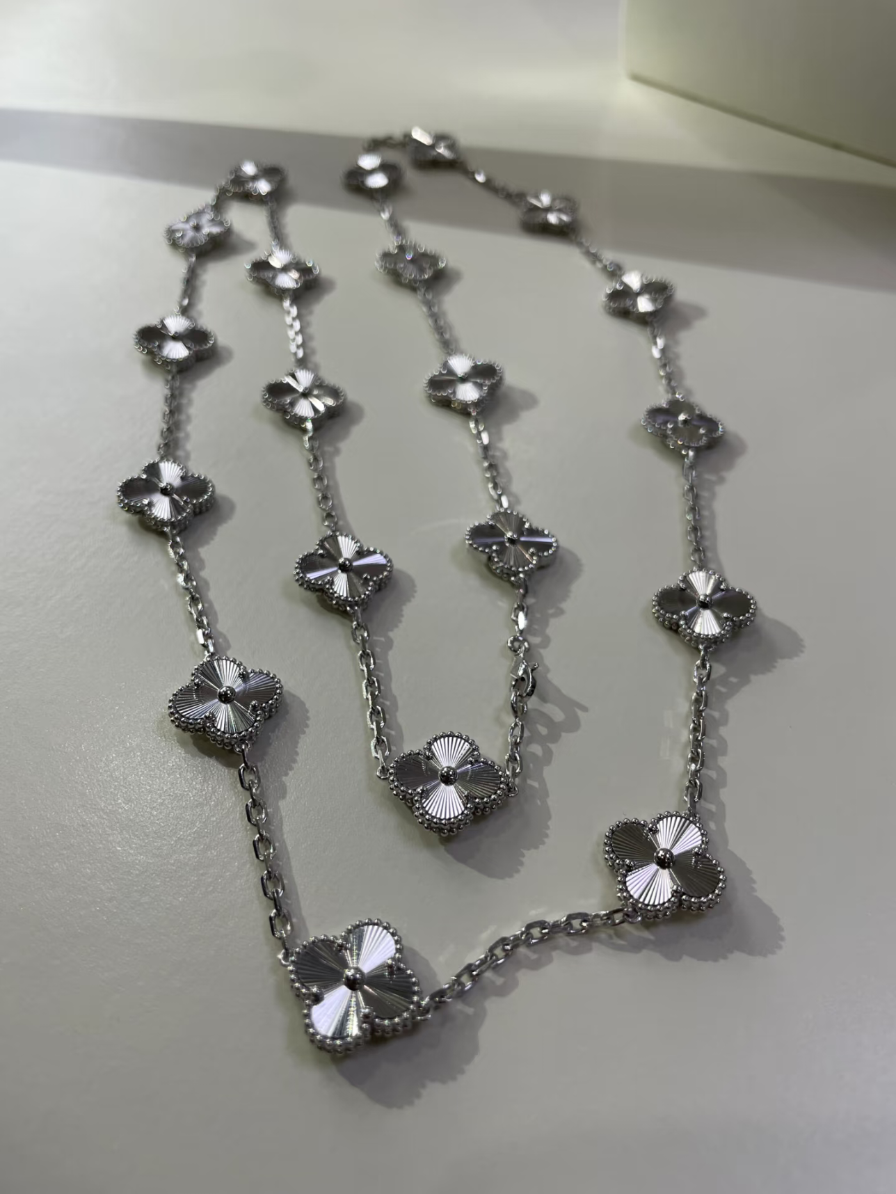 [Star Jewelry]CLOVER 20 MOTIFS SILVER LASER