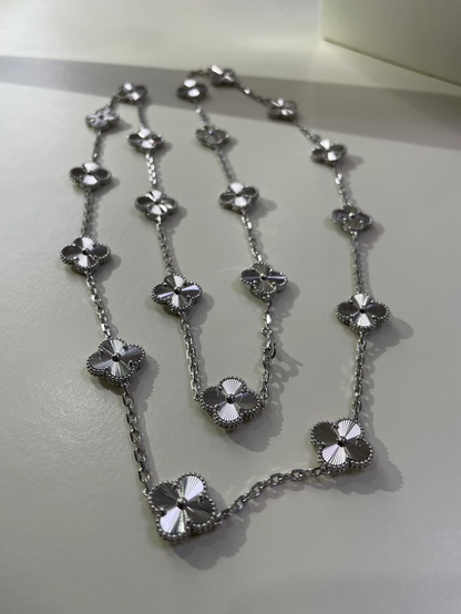 [Star Jewelry]CLOVER 20 MOTIFS SILVER LASER