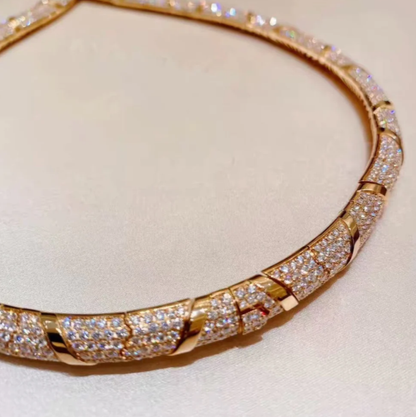 [Star Jewelry]HAUTE COUTURE GOLD SERPENTI NECKLACE