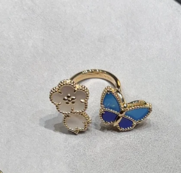 [Star Jewelry]2026 NEW TWIN BUTTERFLY LUCKY RING