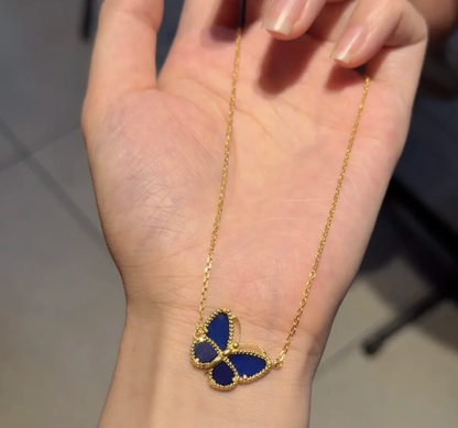 [Star Jewelry]2026 NEW BUTTERFLY BLUE   NECKLACE
