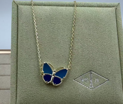 [Star Jewelry]2026 NEW BUTTERFLY BLUE   NECKLACE