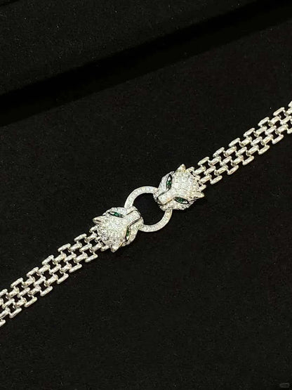 [✨Star Jewelry💎] DOUBLE PANTHER BRACELET