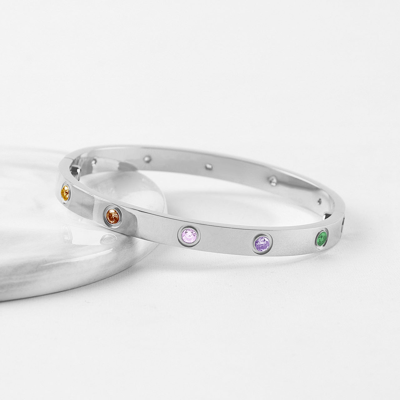 [✨Star Jewelry💎] 2026 NEW 6.1MM COLORED GEMSTONE BRACELET