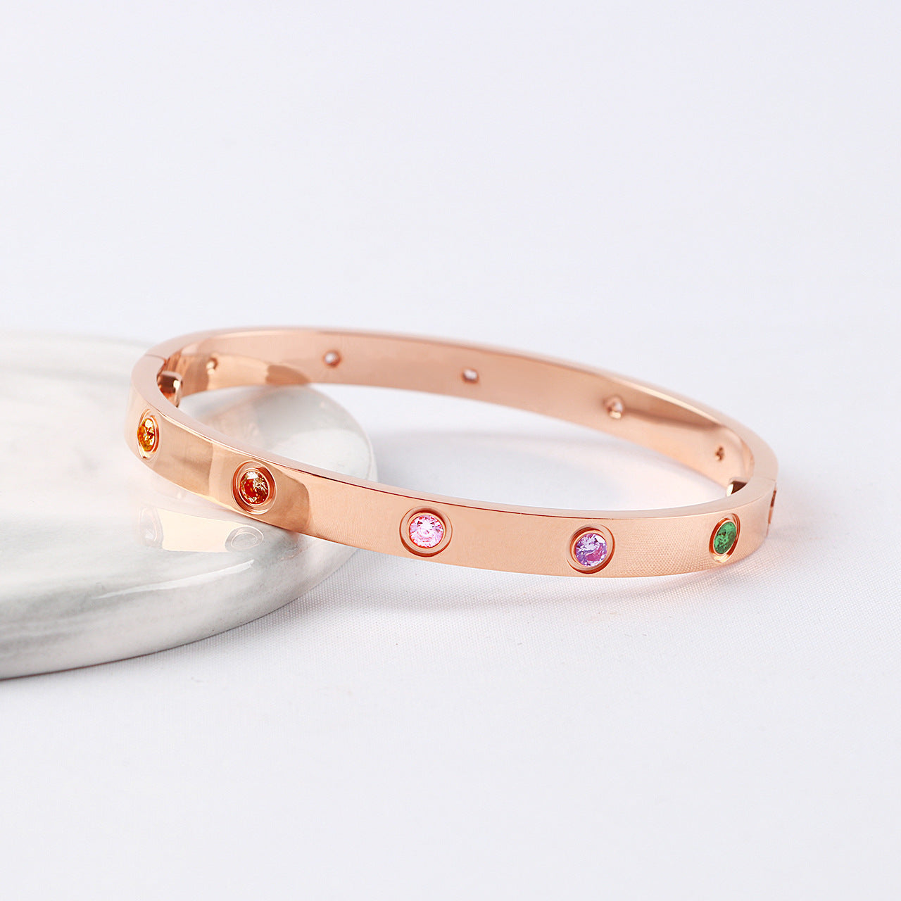 [✨Star Jewelry💎] 2026 NEW 6.1MM COLORED GEMSTONE BRACELET