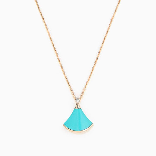 [Star Jewelry]DREAM NECKLACE TURQUOISE PINK GOLD