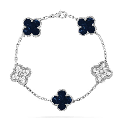 [Star Jewelry]CLOVER 5 MOTIF PIETERSITE BRACELET COLLECTION