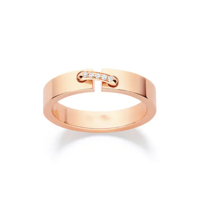 [Star Jewelry]ALLIANCE LIENS VIDENCE DIAMOND 4MM RING