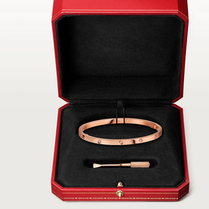 [Star Jewelry]LOVE BRACELET 3.65MM 10 DIAMONDS