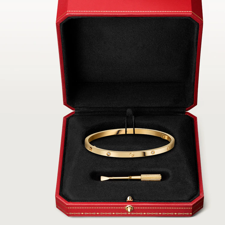 [Star Jewelry]LOVE BRACELET 3.65MM 6 DIAMONDS