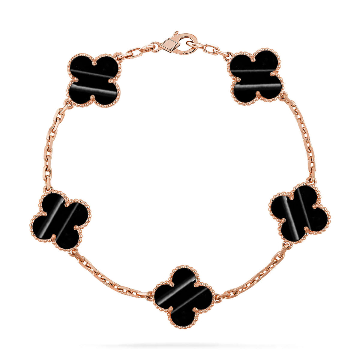 [Star Jewelry] CLOVER 5 MOTIF PULSAR STONE BRACELET COLLECTION