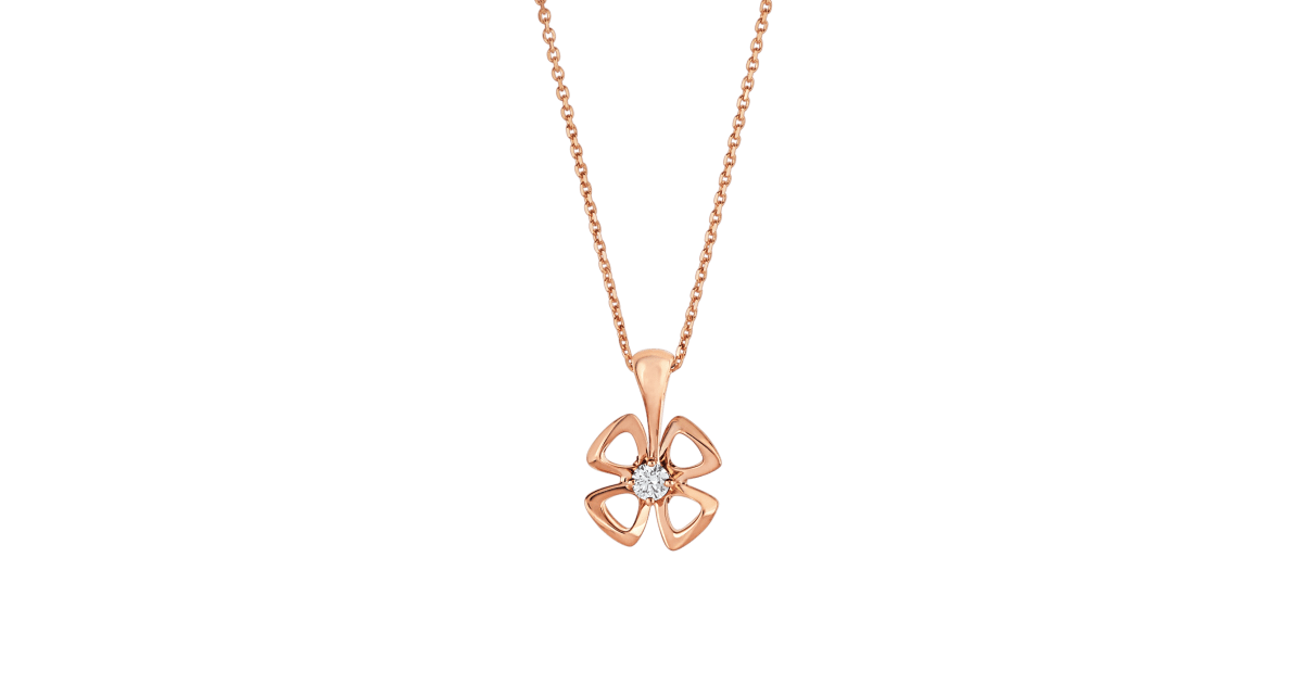 [Star Jewelry]FIOREVER NECKLACE DIAMOND CENTER