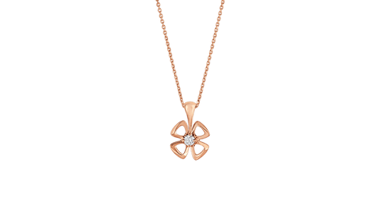 [Star Jewelry]FIOREVER NECKLACE DIAMOND CENTER