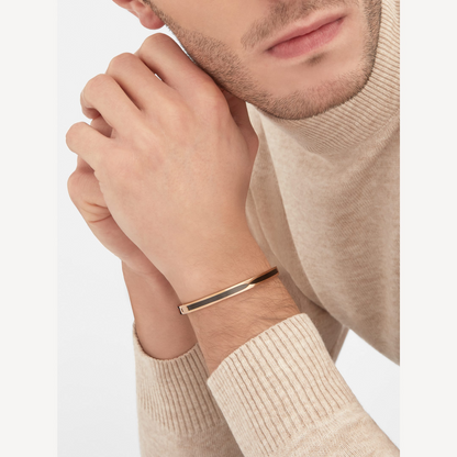 [Star Jewelry]ZERO 1 PINK GOLD WITH BLACK CERAMIC BRACELET