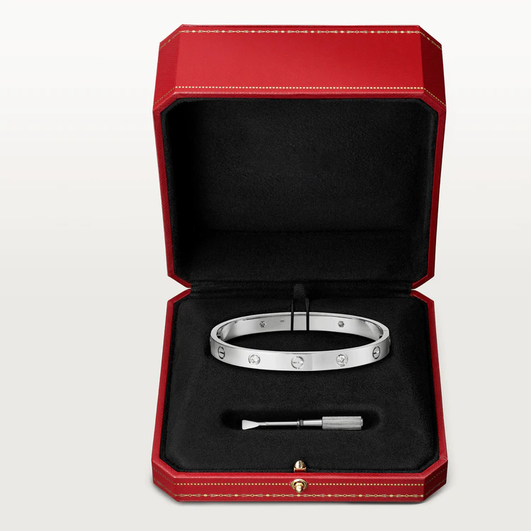 [Star Jewelry]LOVE BRACELET 6.1MM 4 DIAMONDS
