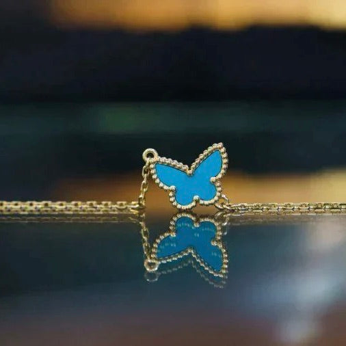 [Star Jewelry]BUTTERFLY TURQUOISE BUTTERFLY BRACELET