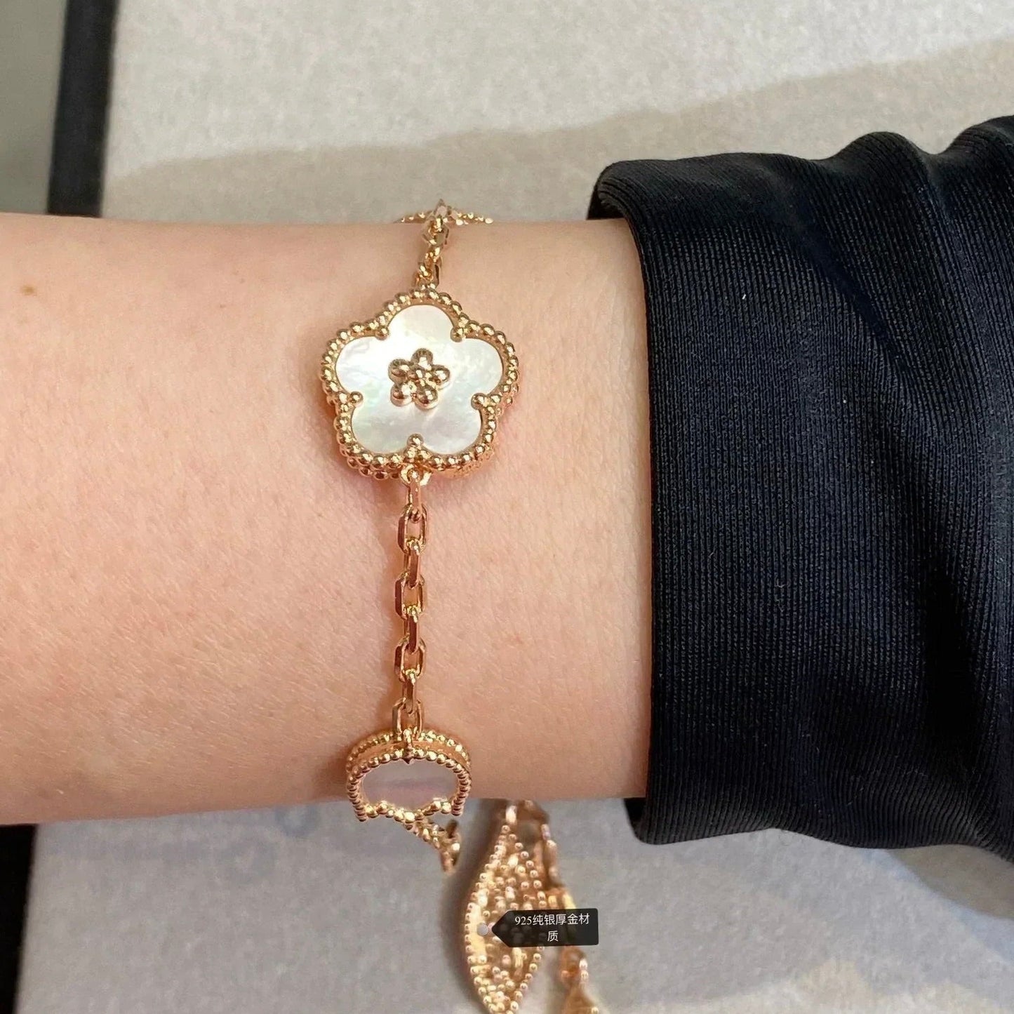 [Star Jewelry]LUCKY SPRING 5 MOTIF BRACELET