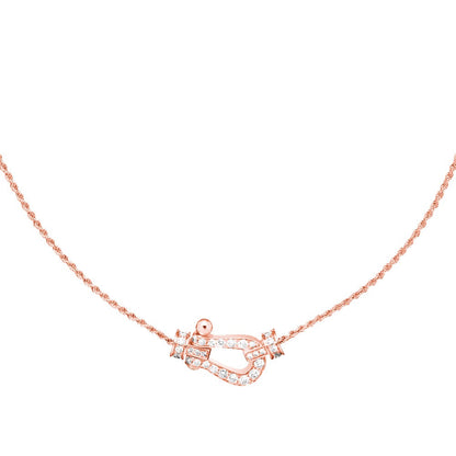 [Star Jewelry]FORCE 10 PINK GOLD DIAMOND NECKLACE