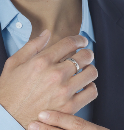 [Star Jewelry]ALLIANCE LIENS VIDENCE 4MM RING