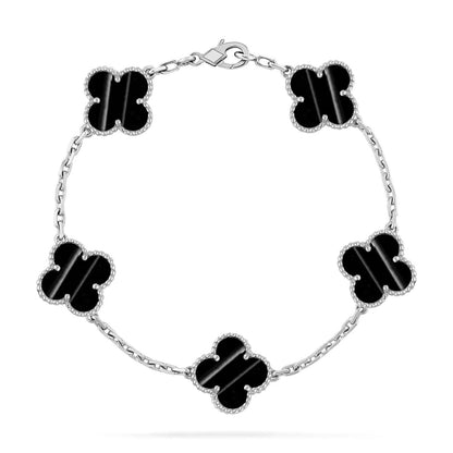 [Star Jewelry] CLOVER 5 MOTIF PULSAR STONE BRACELET COLLECTION