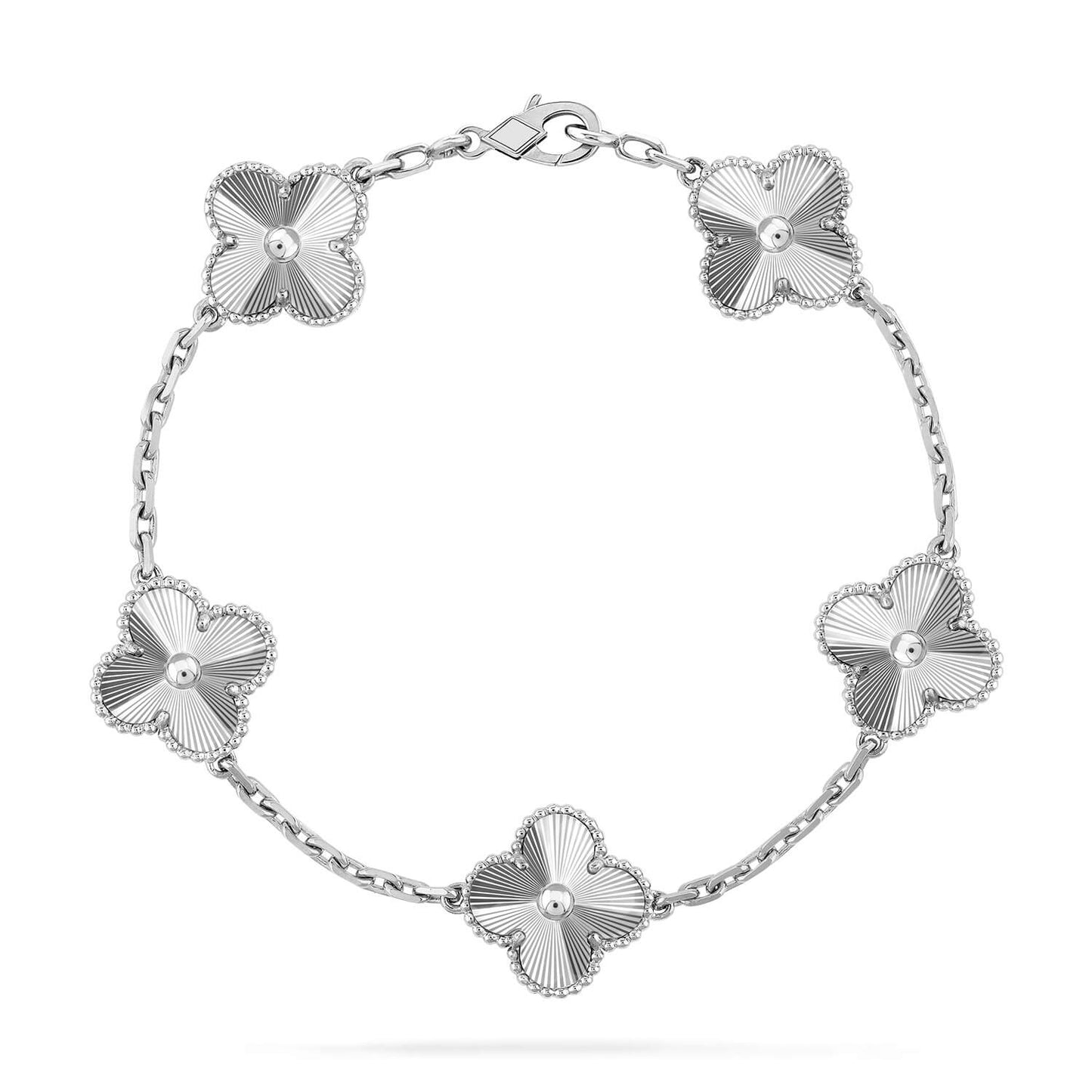 [Star Jewelry] CLOVER 5 MOTIF LASER BRACELET COLLECTION
