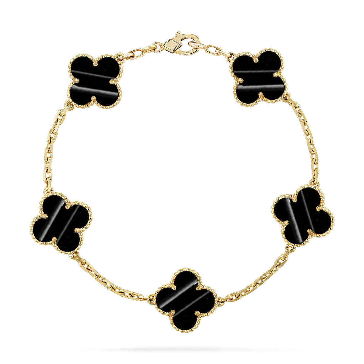 [Star Jewelry] CLOVER 5 MOTIF PULSAR STONE BRACELET COLLECTION