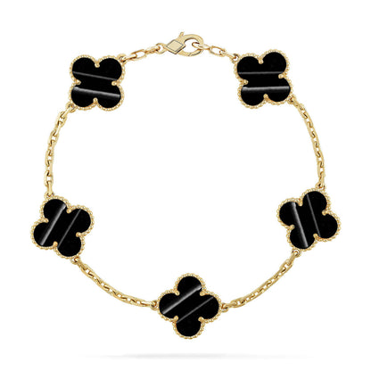[Star Jewelry] CLOVER 5 MOTIF PULSAR STONE BRACELET COLLECTION