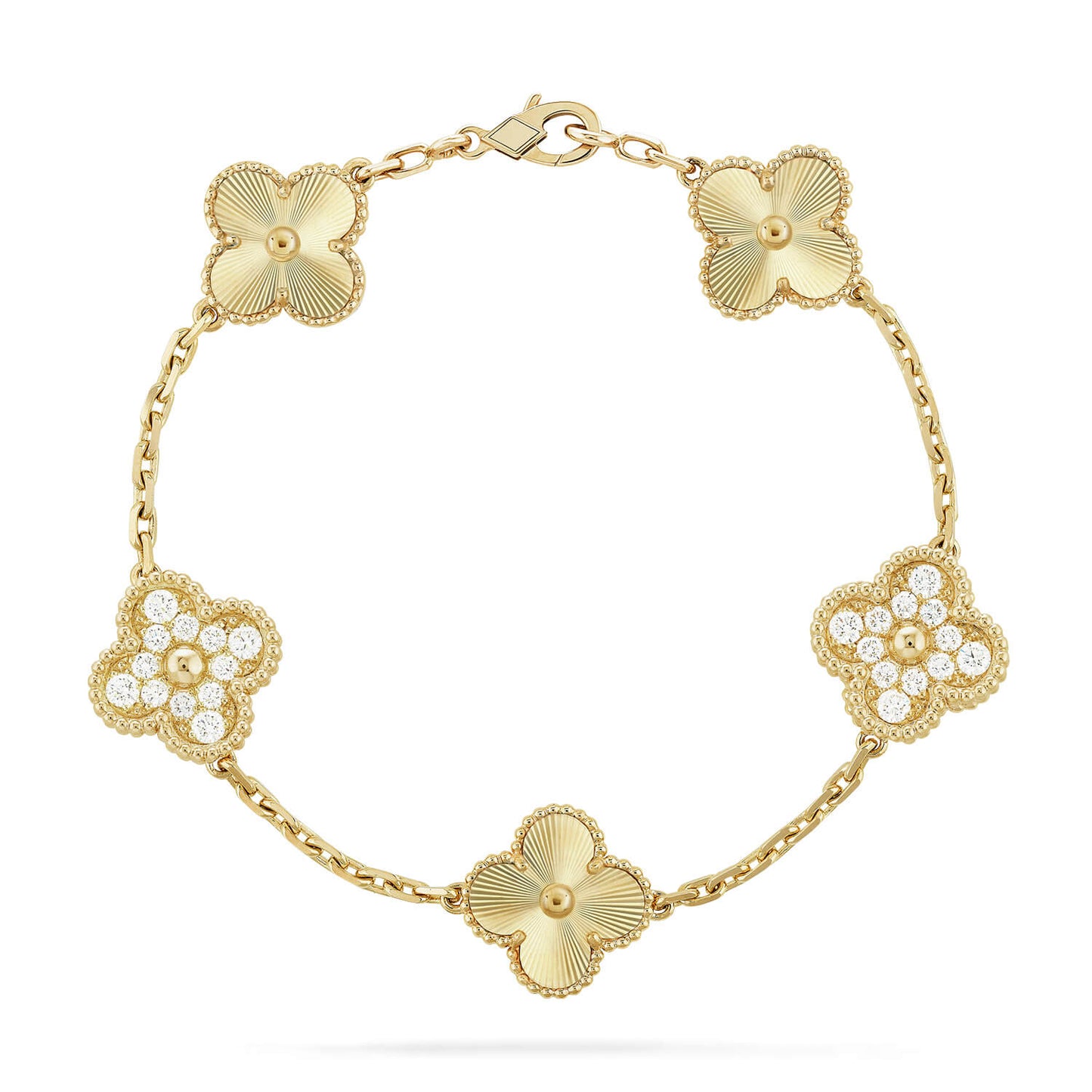 [Star Jewelry] CLOVER 5 MOTIF LASER BRACELET COLLECTION