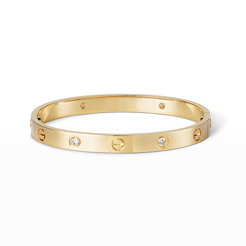 [Star Jewelry]LOVE BRACELET 6.1MM 4 DIAMONDS