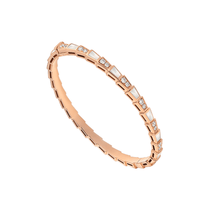 [Star Jewelry]SERPENTI BRACELET PINK GOLD MOP DIAMOND