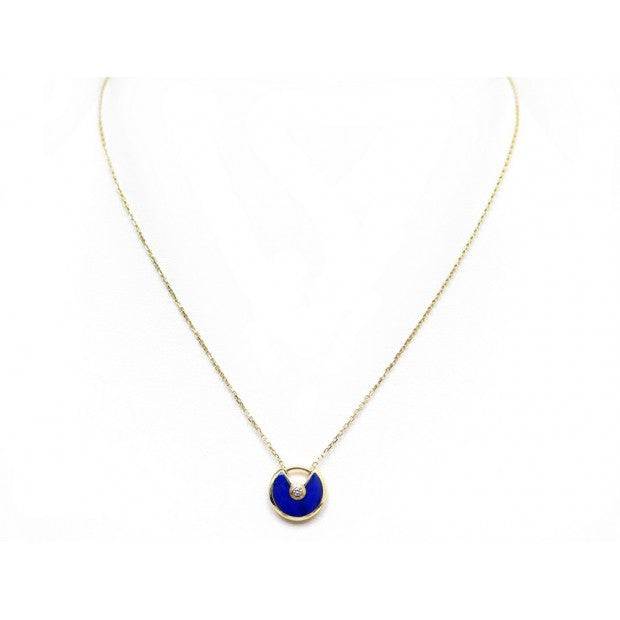 [Star Jewelry]AMULETTE ROSE GOLD AGATE NECKLACE