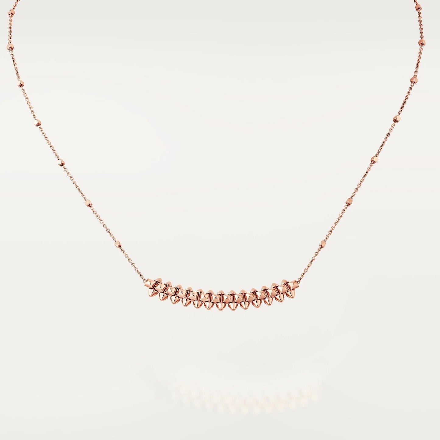 [Star Jewelry]CLASH PINK GOLD NECKLACE
