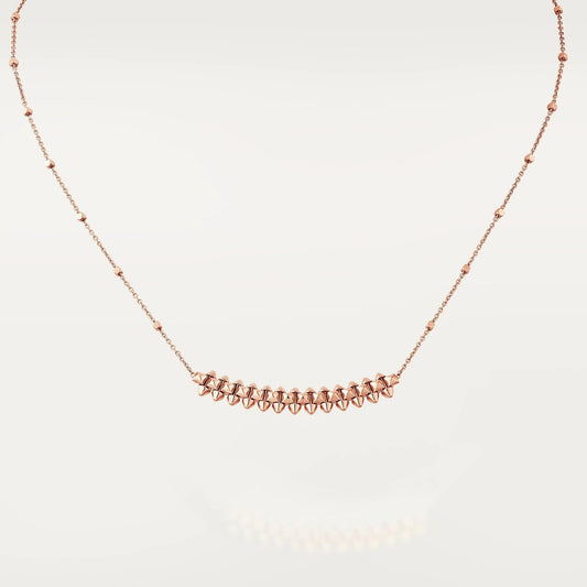 [Star Jewelry]CLASH PINK GOLD NECKLACE