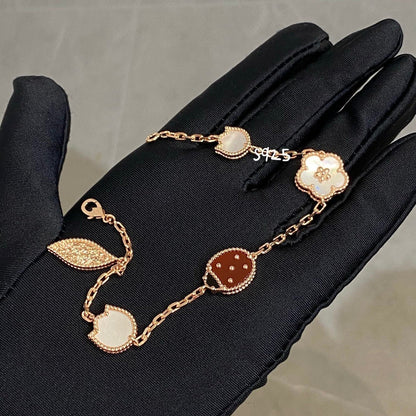 [Star Jewelry]LUCKY SPRING 5 MOTIF BRACELET