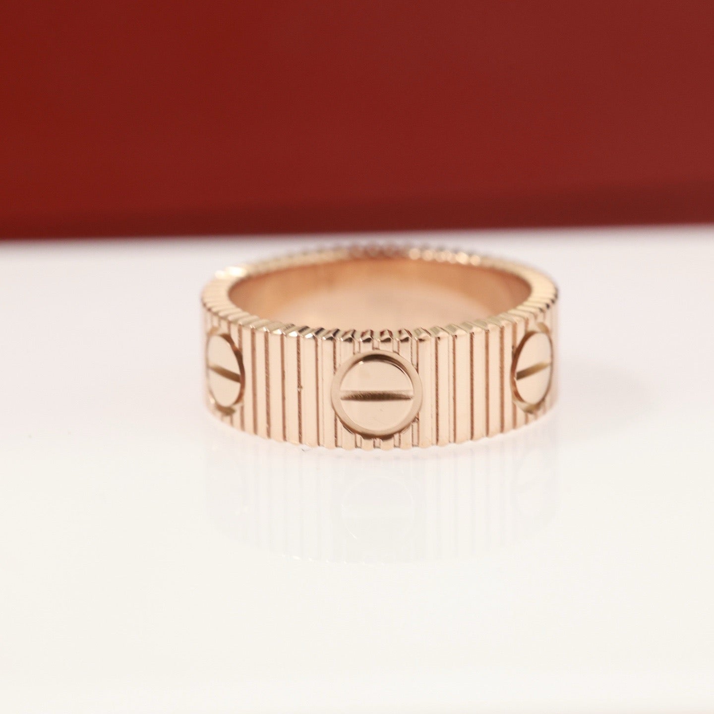 [Star Jewelry] 2025 NEW LOVE RING BRUSHED STYLE