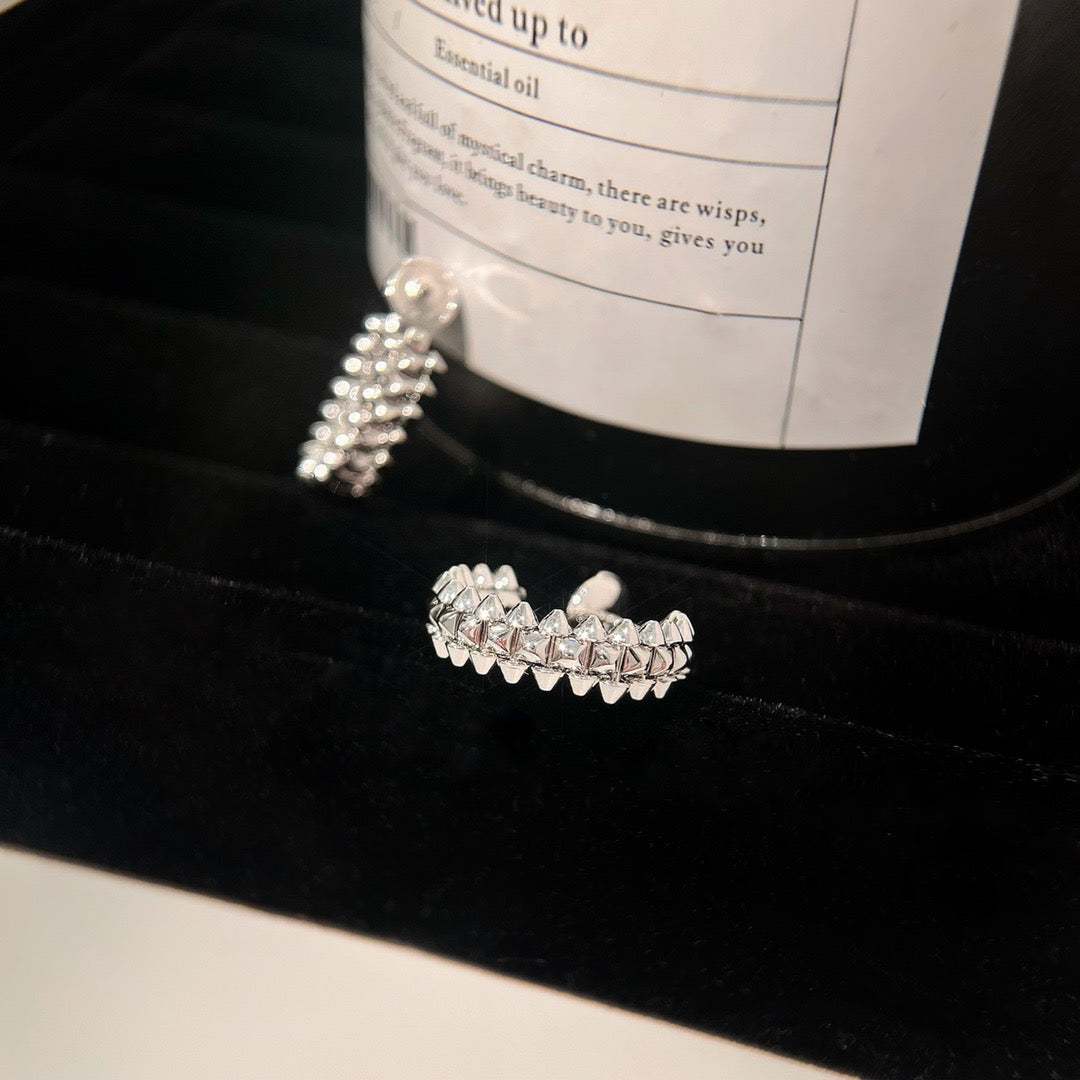 [Star Jewelry]CLASH SMALL HOOP EARRINGS