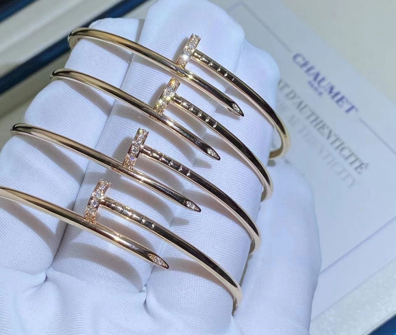 [Star Jewelry]JUSTE BRACELET 2.5MM DIAMONDS