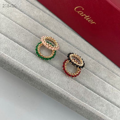 [✨Star Jewelry💎]CLASH NEW COLORED GEMSTONE RING