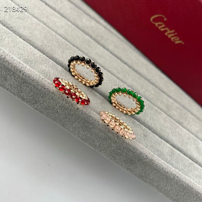 [✨Star Jewelry💎]CLASH NEW COLORED GEMSTONE RING
