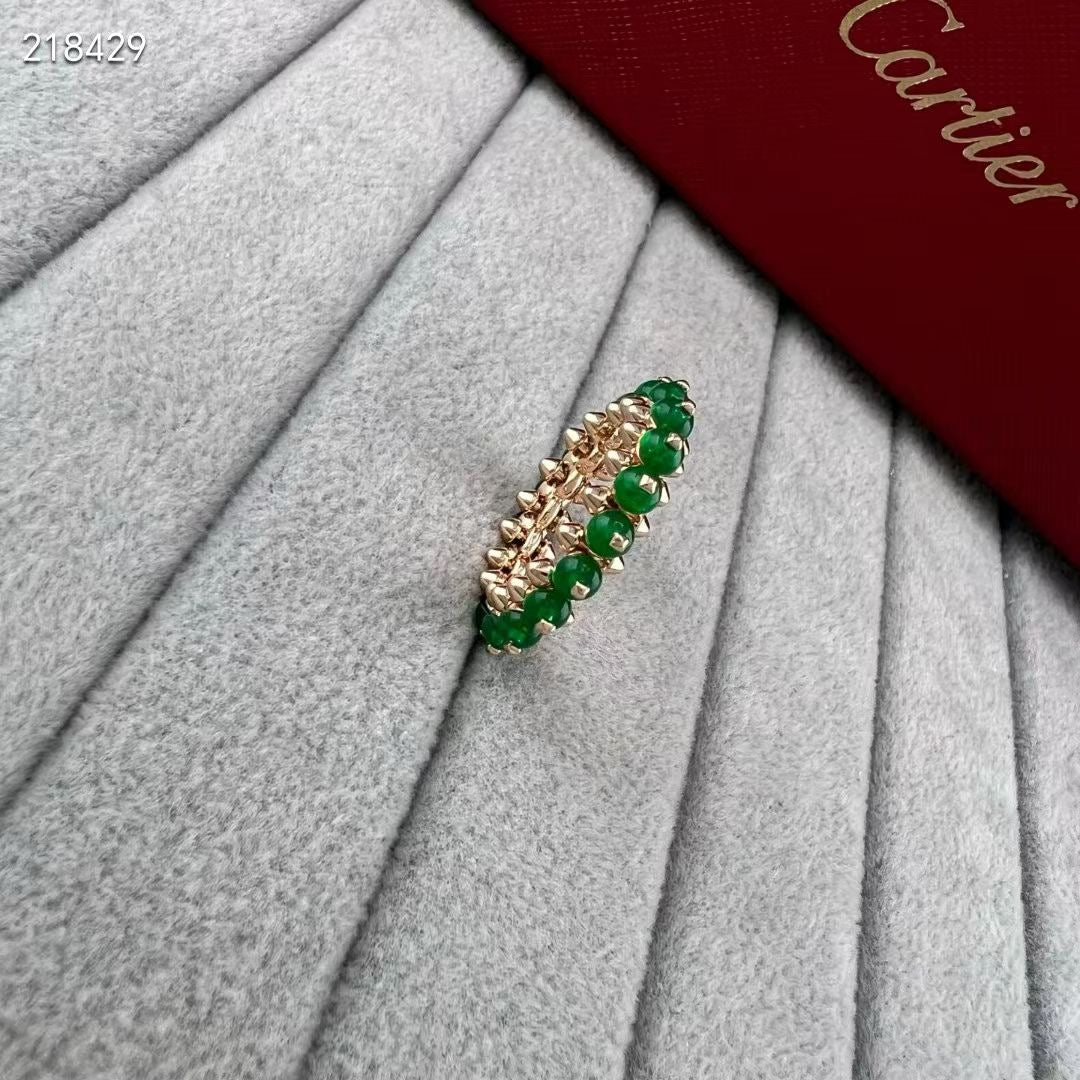[✨Star Jewelry💎]CLASH NEW COLORED GEMSTONE RING