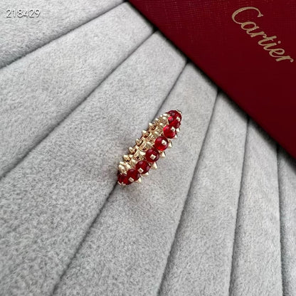 [✨Star Jewelry💎]CLASH NEW COLORED GEMSTONE RING