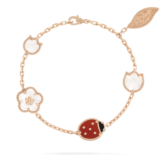 [Star Jewelry]LUCKY SPRING 5 MOTIF BRACELET