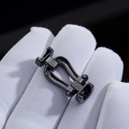 [Star Jewelry]FORCE LARGE SERIES HORSESHOE BLACK SAMURAI BRACELET