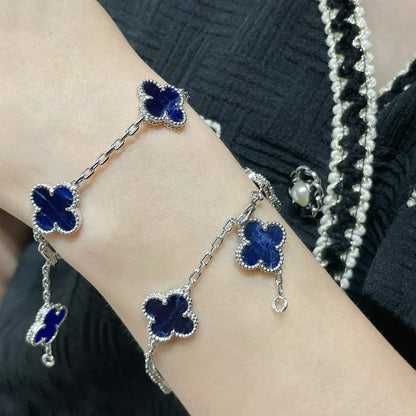 [Star Jewelry]CLOVER 5 MOTIF PIETERSITE BRACELET COLLECTION