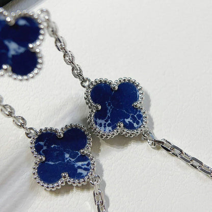 [Star Jewelry]CLOVER 5 MOTIF PIETERSITE BRACELET COLLECTION