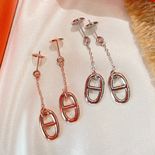 [Star Jewelry]CHAINE TASSEL EARRINGS