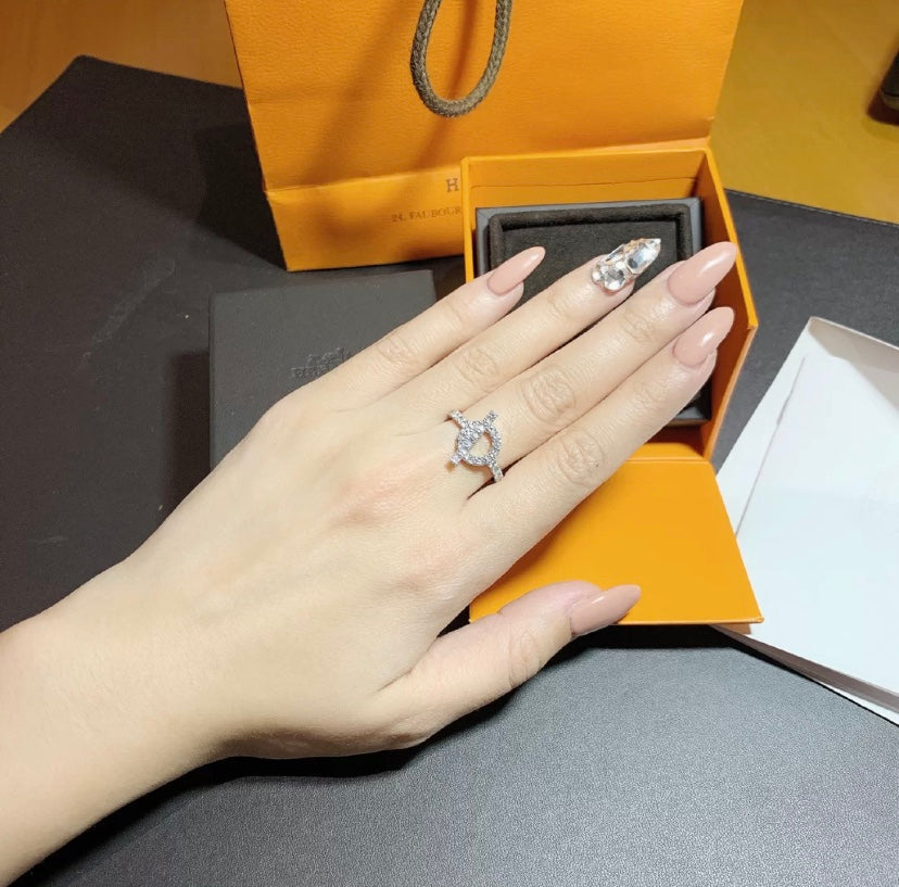 [Star Jewelry]ECHAPPEE RING SILVER DIAMOND