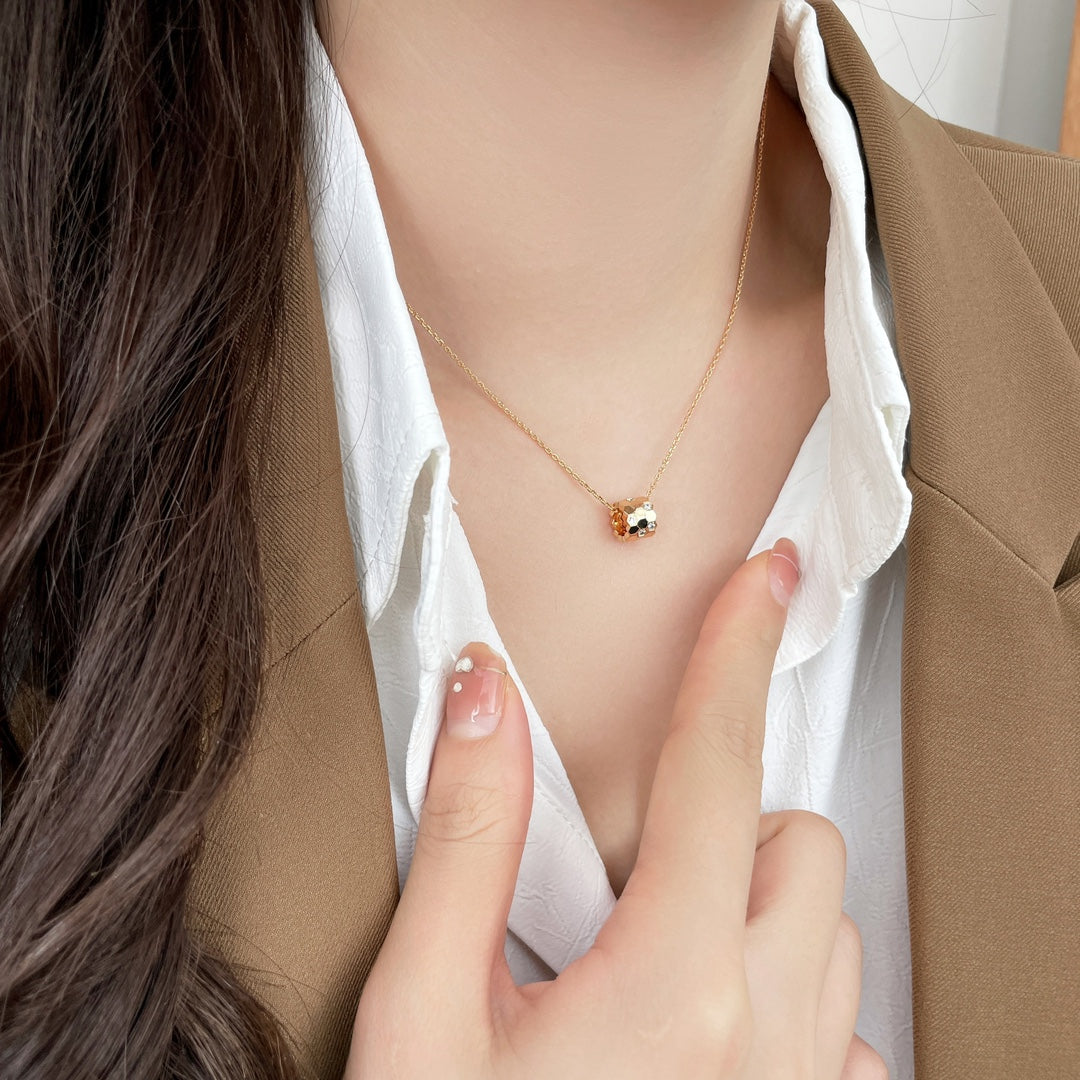 [Star Jewelry]BEE MINI PEDANT DIAMOND NECKLACE