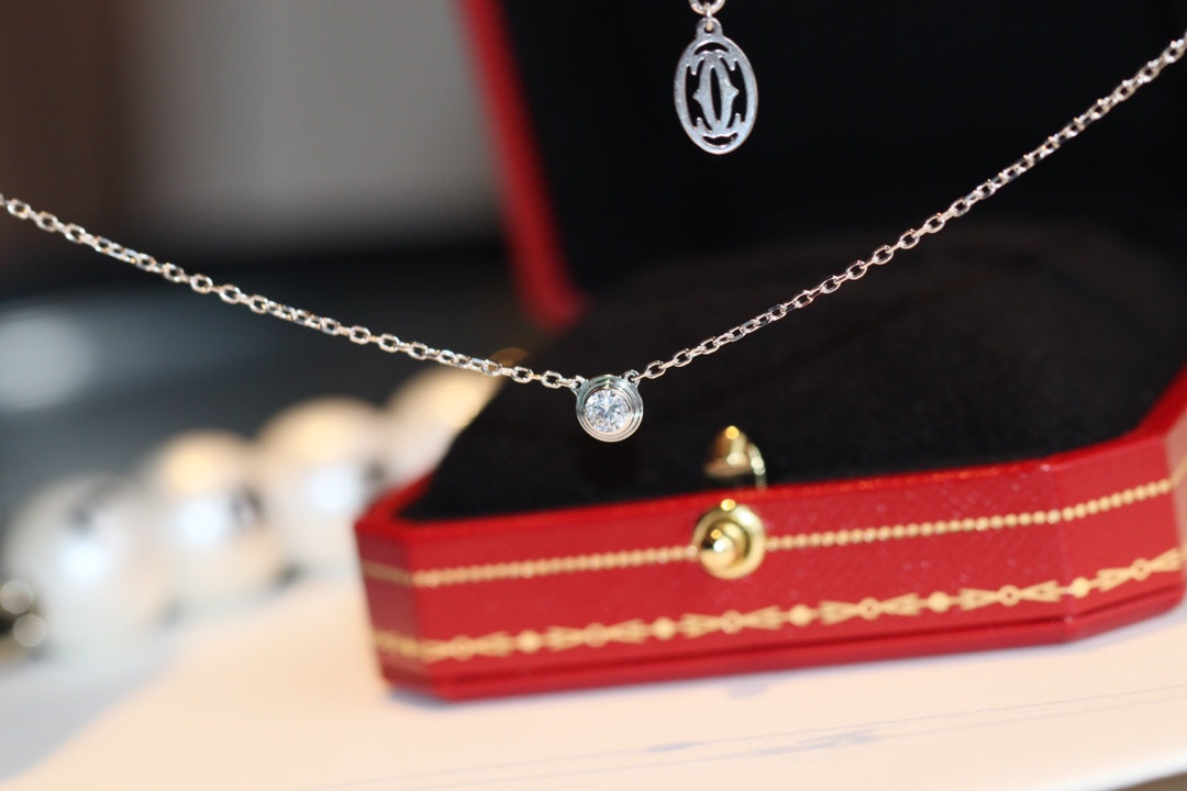 [Star Jewelry]DAMOUR DIAMOND NECKLACE