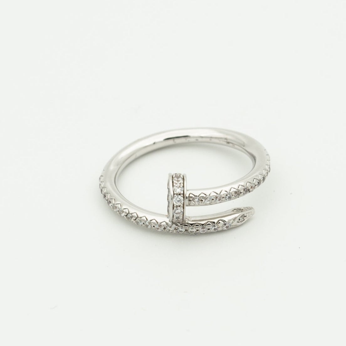 [Star Jewelry]JUSTE RING 1.8MM SILVER DIAMONDS